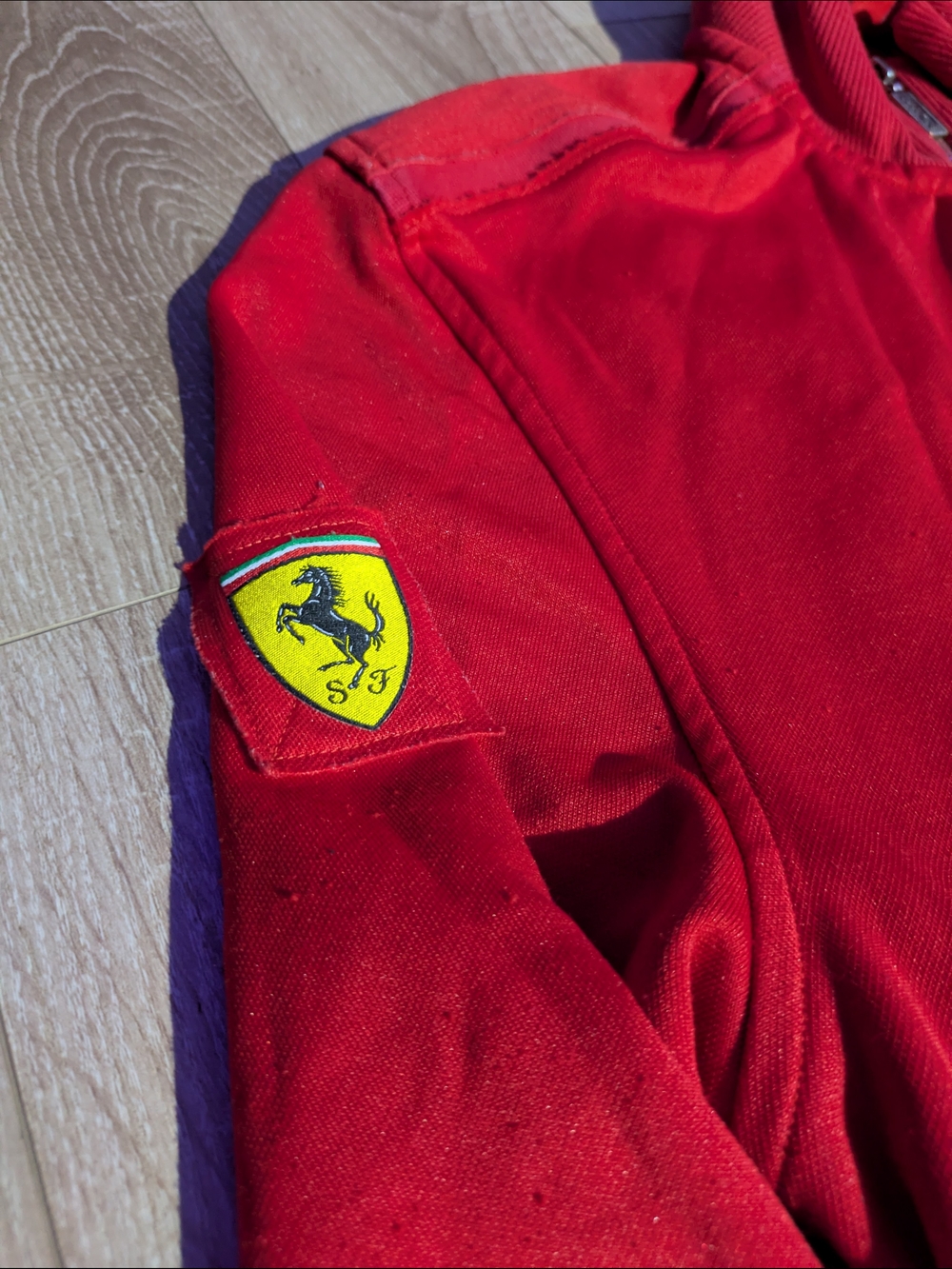 Puma X Ferrari Red Zip-Up - Picture 2 of 8